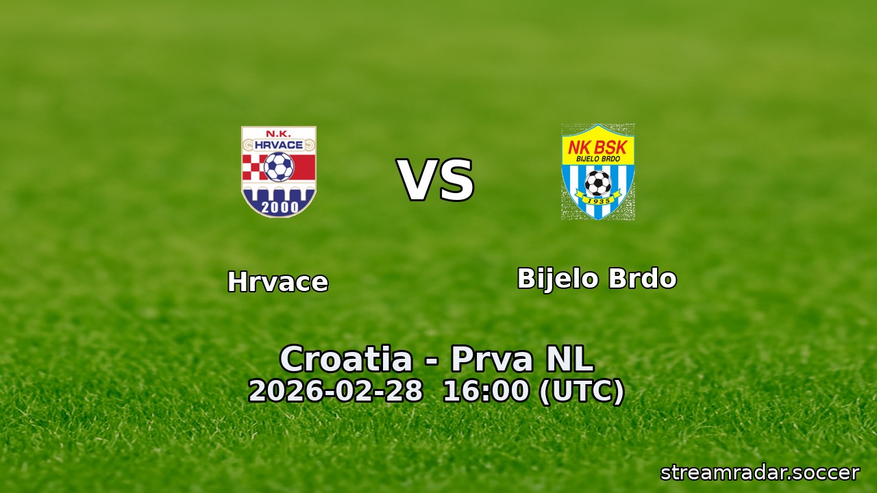 Hrvace vs Bijelo Brdo