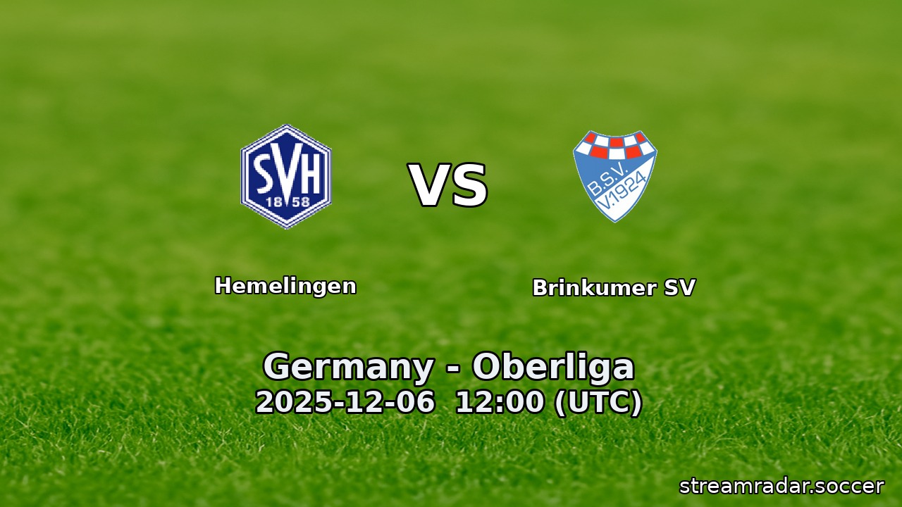 Hemelingen vs Brinkumer SV