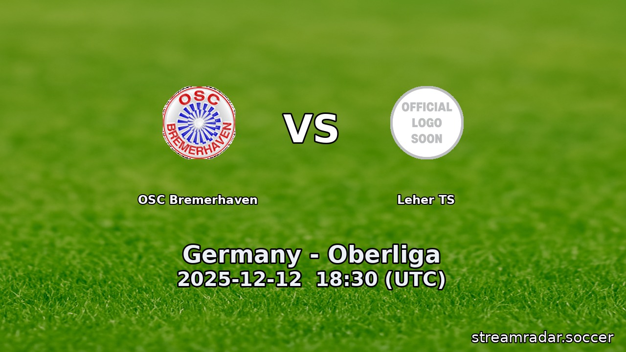 OSC Bremerhaven vs Leher TS