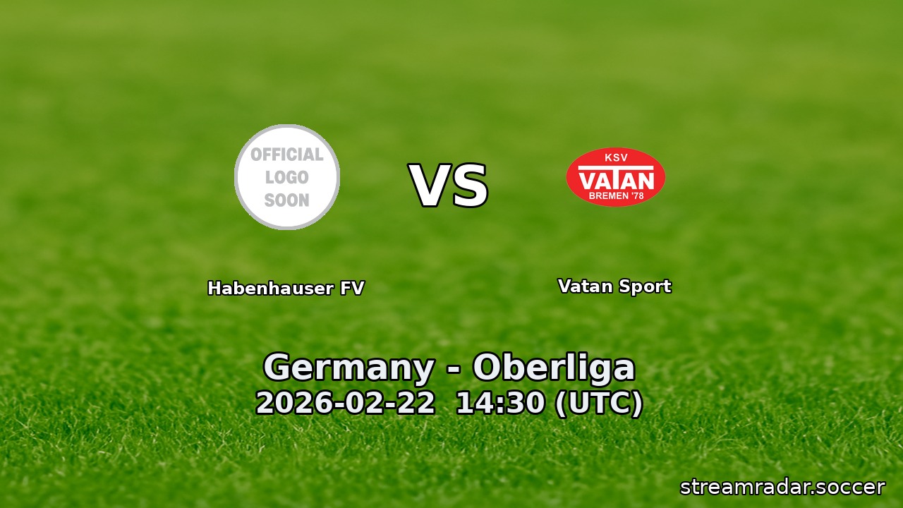 Habenhauser FV vs Vatan Sport