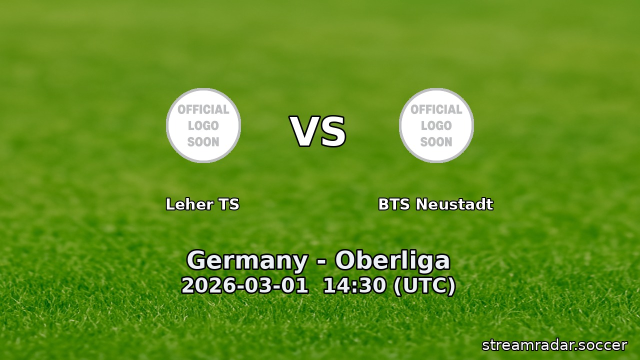 Leher TS vs BTS Neustadt