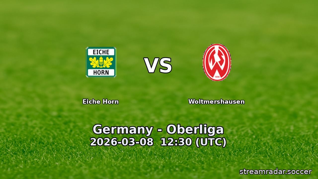 Eiche Horn vs Woltmershausen