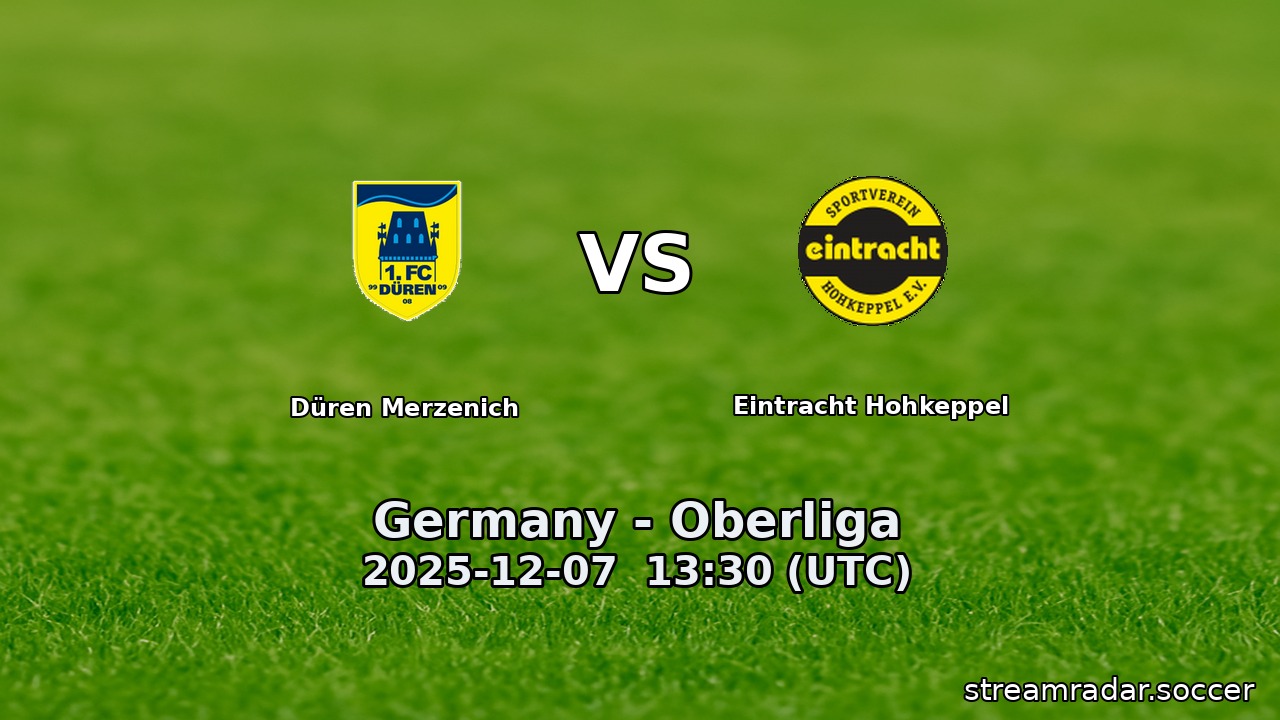 Düren Merzenich vs Eintracht Hohkeppel