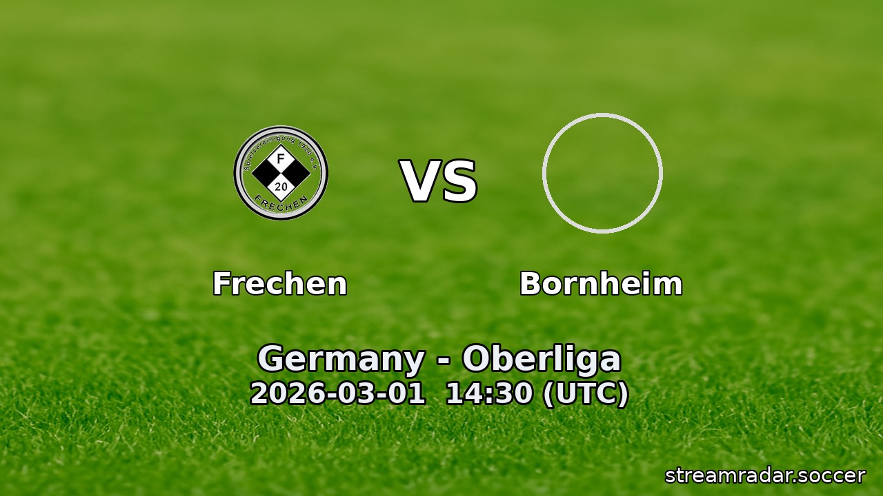 Frechen vs Bornheim