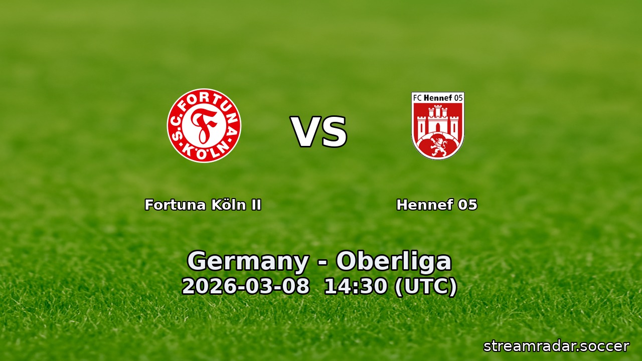 Fortuna Köln II vs Hennef 05