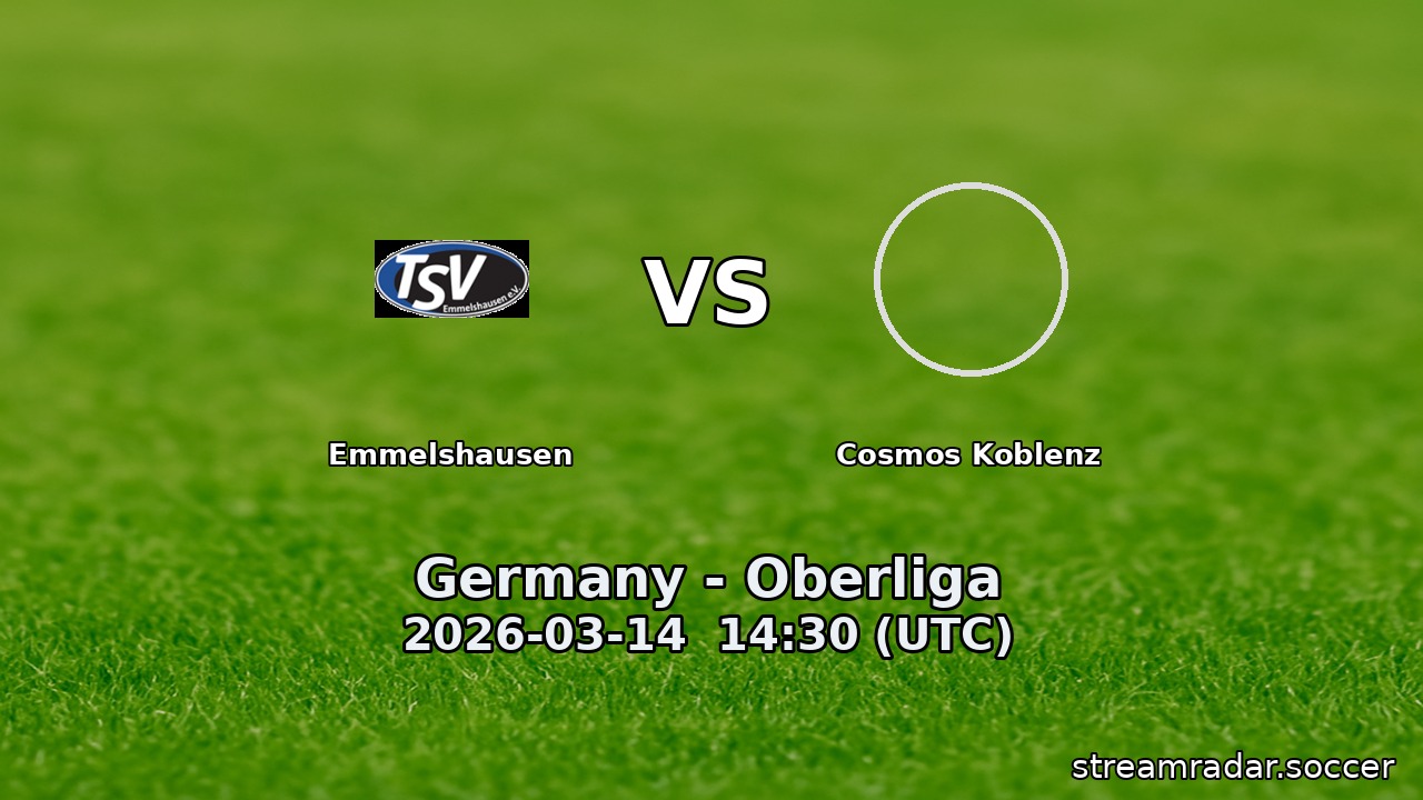 Emmelshausen vs Cosmos Koblenz