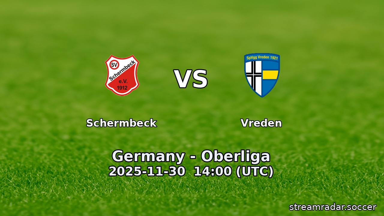 Schermbeck vs Vreden