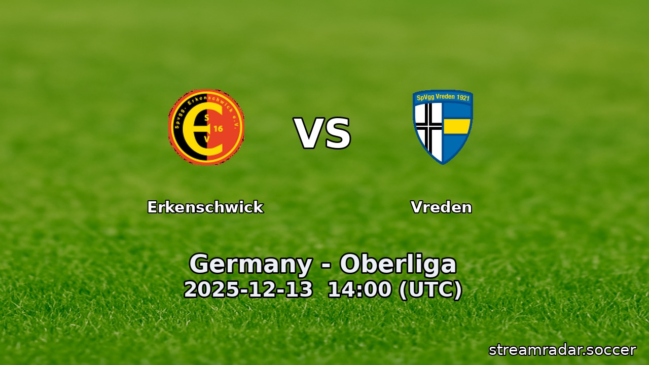 Erkenschwick vs Vreden