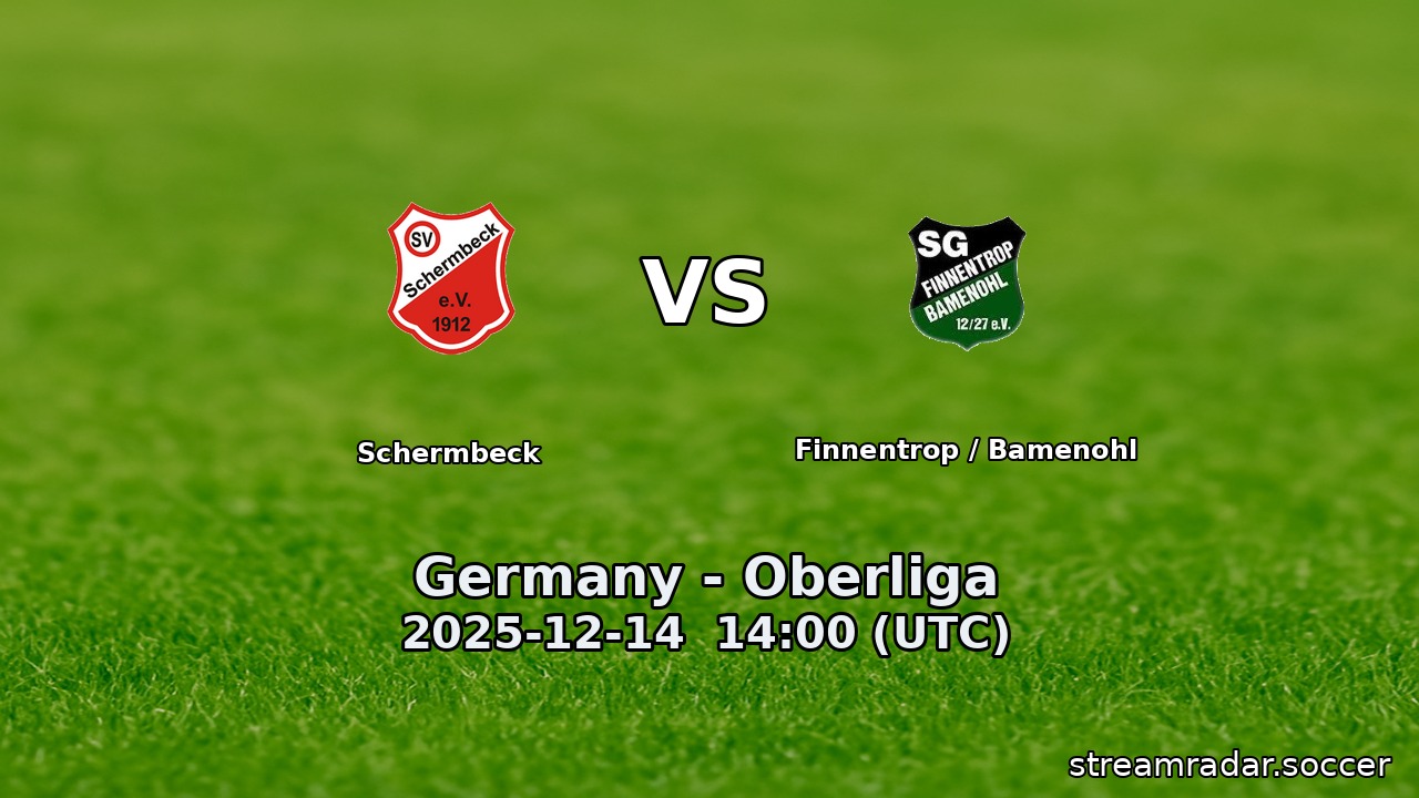 Schermbeck vs Finnentrop / Bamenohl