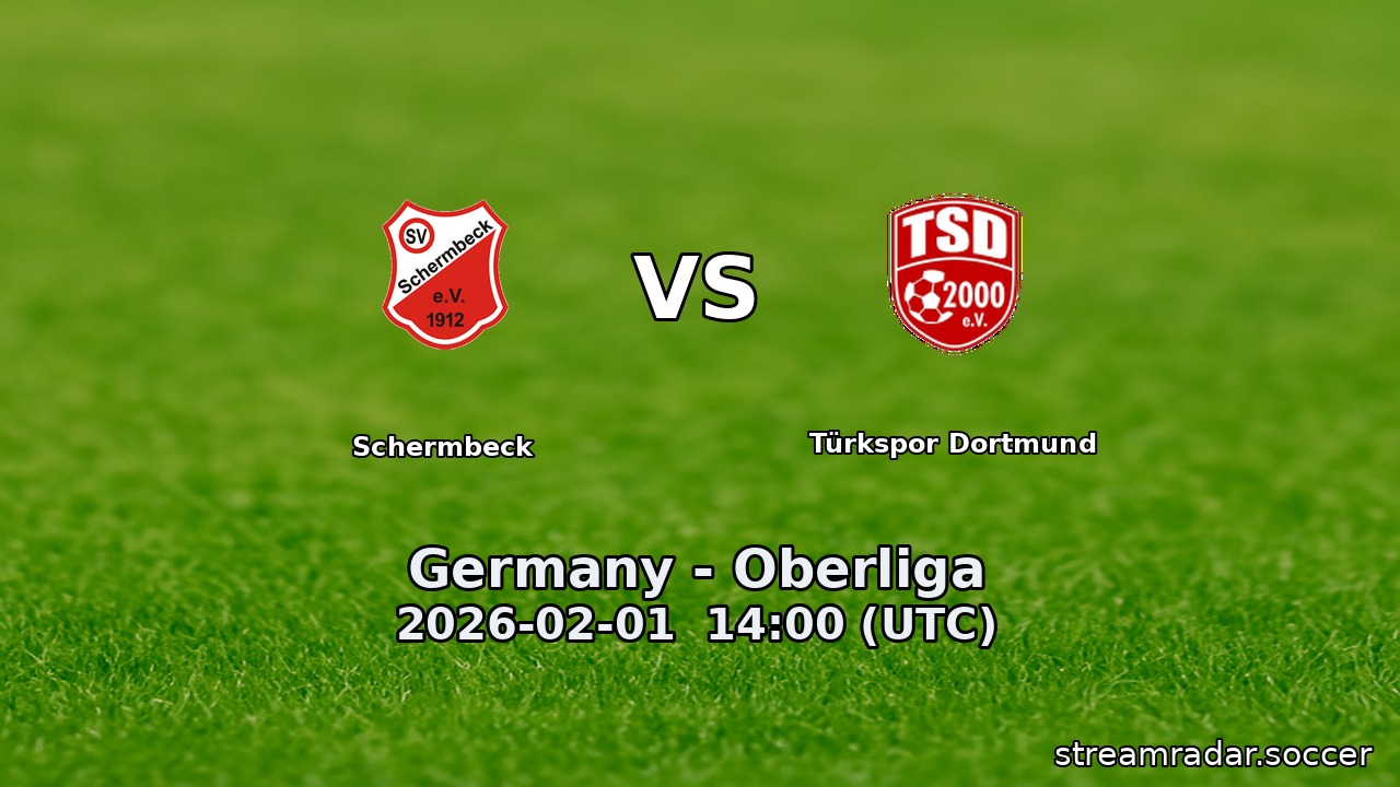 Schermbeck vs Türkspor Dortmund