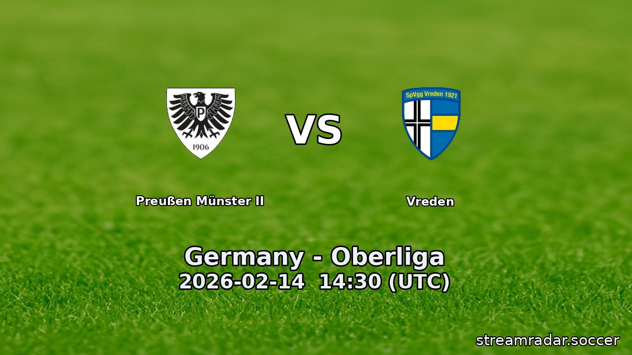 Preußen Münster II vs Vreden