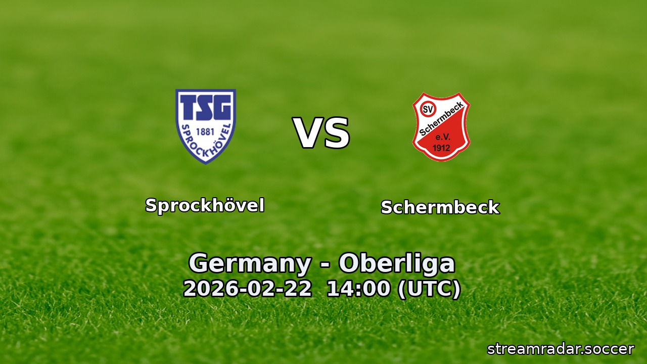 Sprockhövel vs Schermbeck