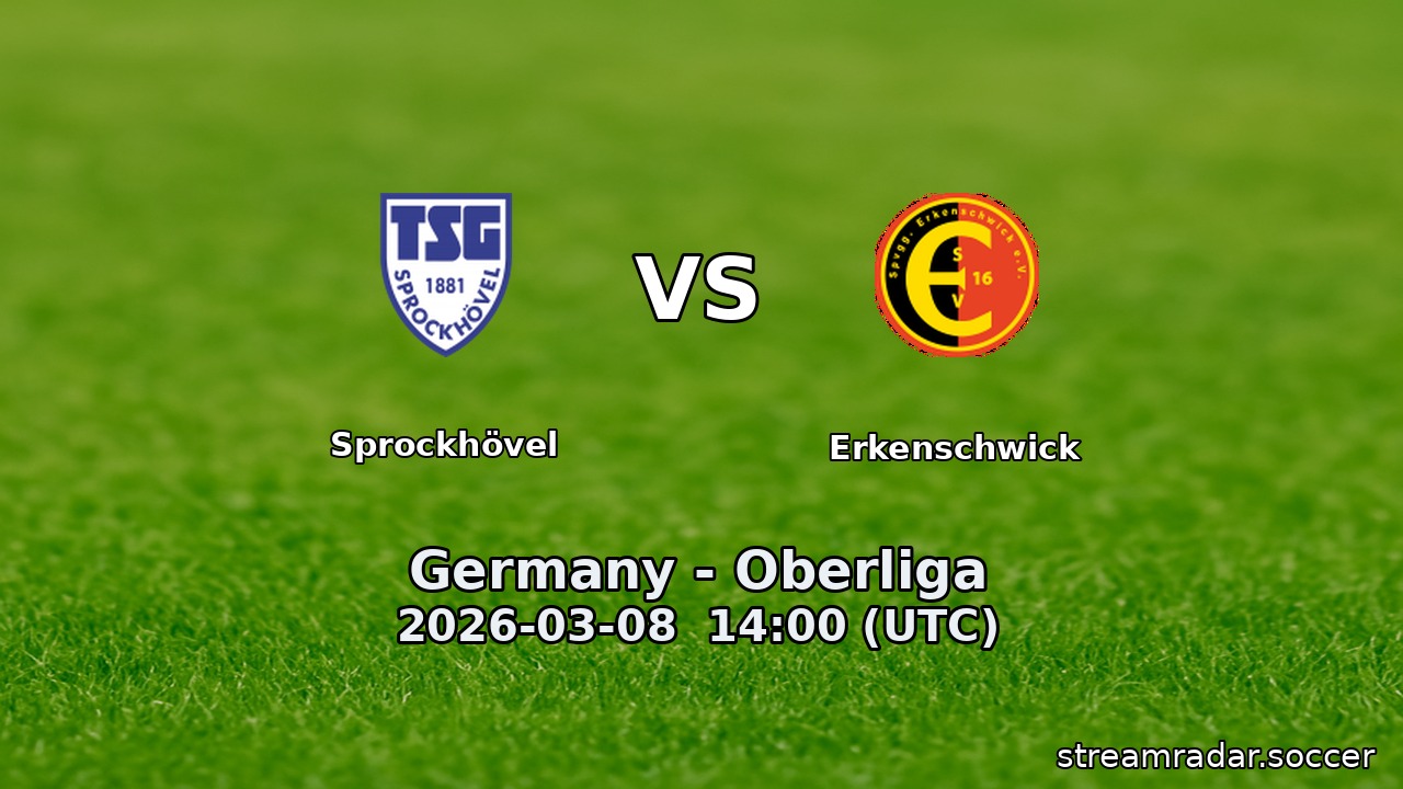Sprockhövel vs Erkenschwick