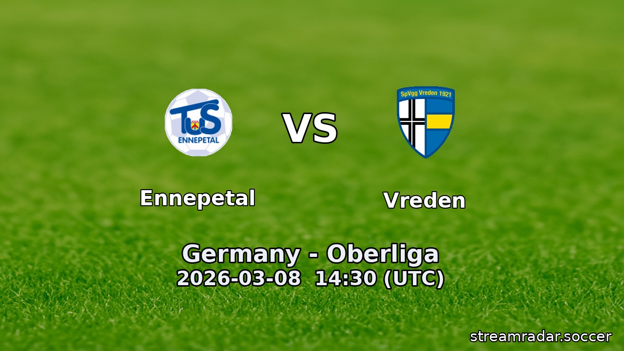 Ennepetal vs Vreden