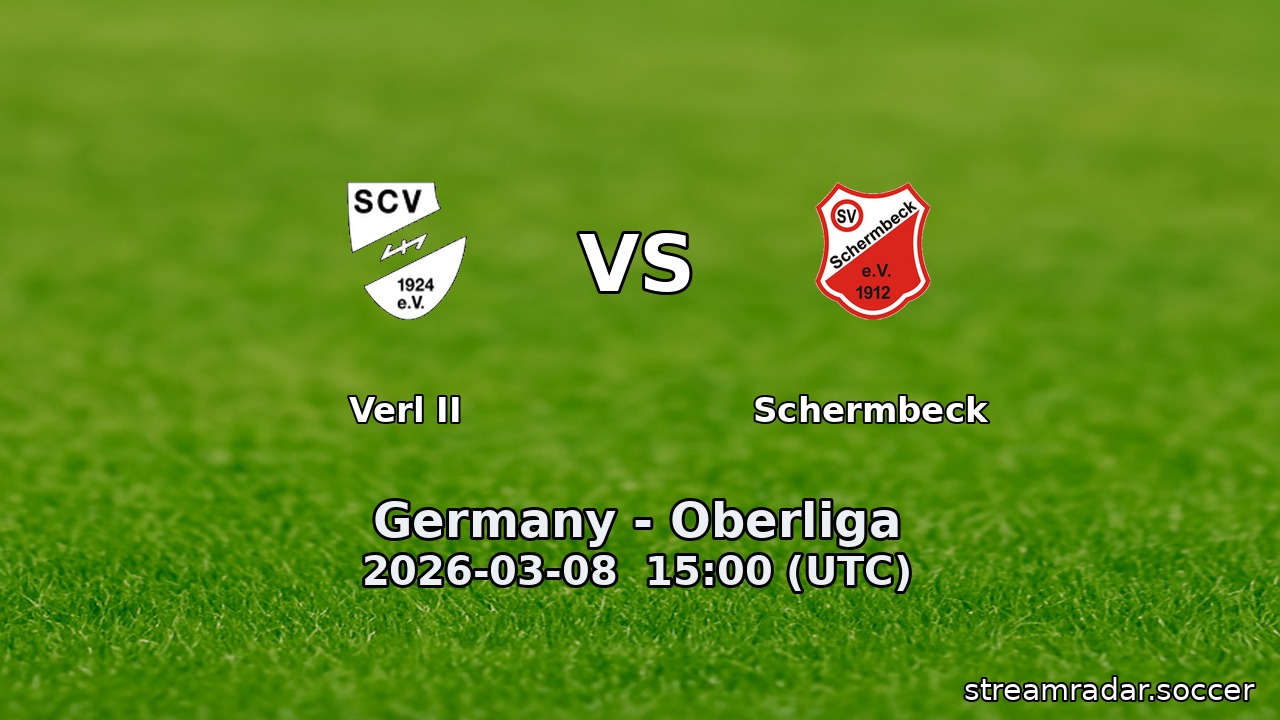 Verl II vs Schermbeck