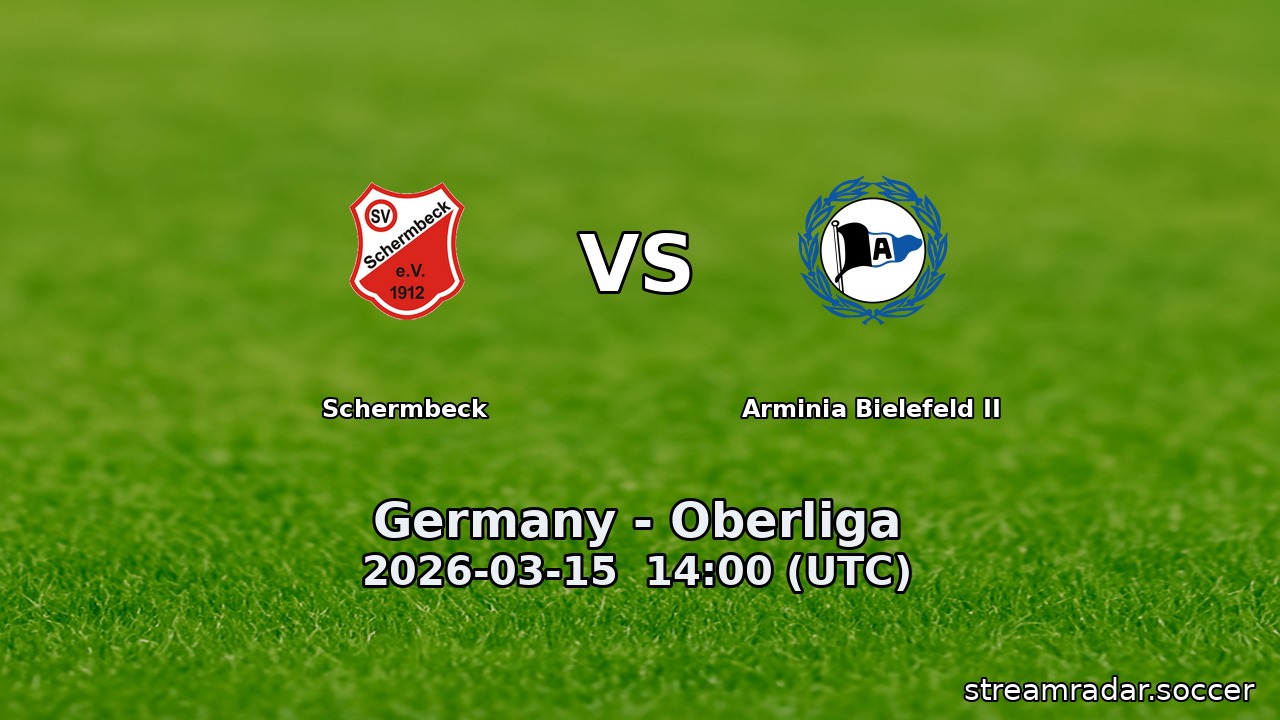 Schermbeck vs Arminia Bielefeld II