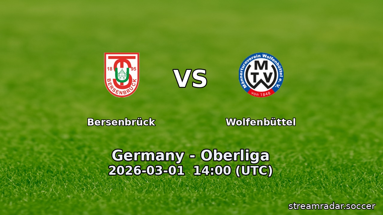 Bersenbrück vs Wolfenbüttel
