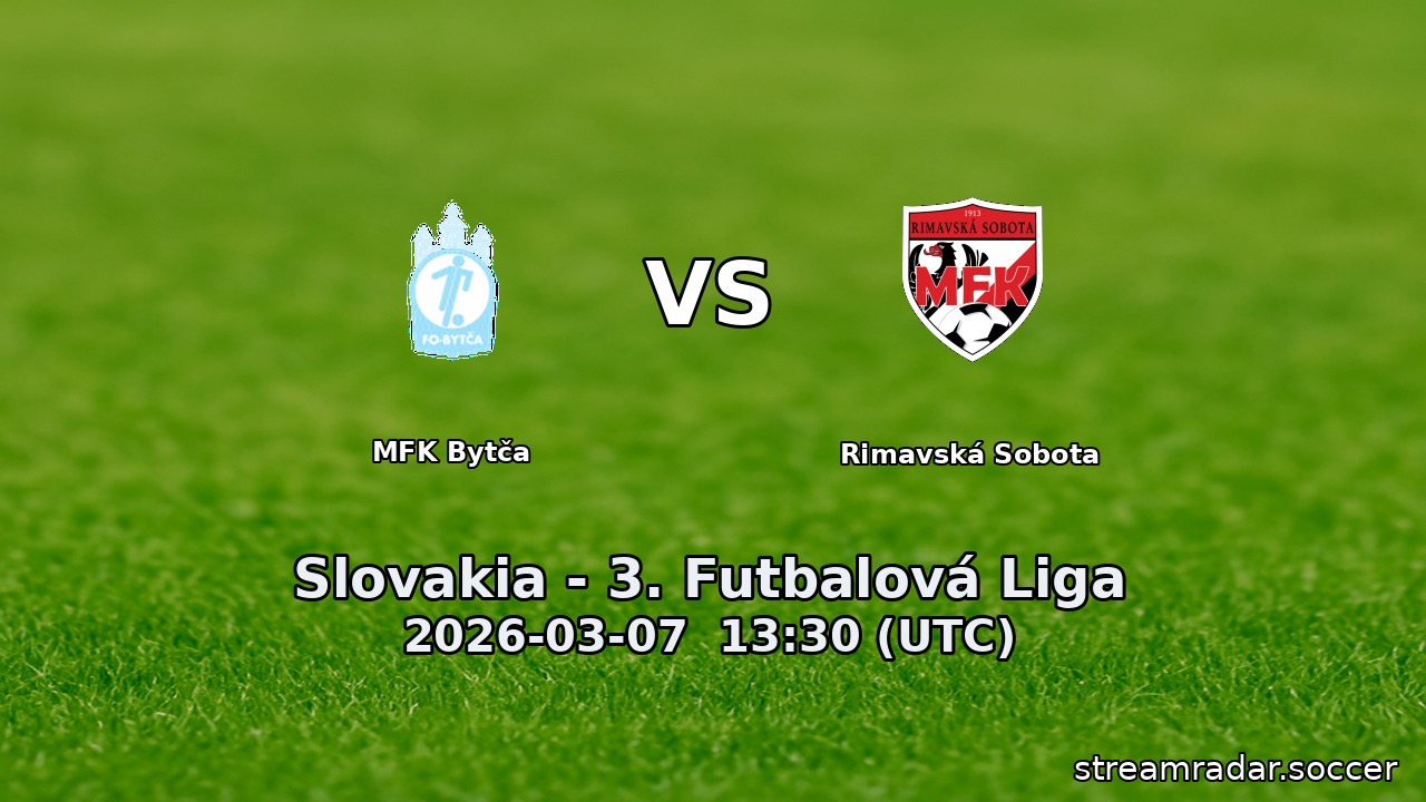 MFK Bytča vs Rimavská Sobota