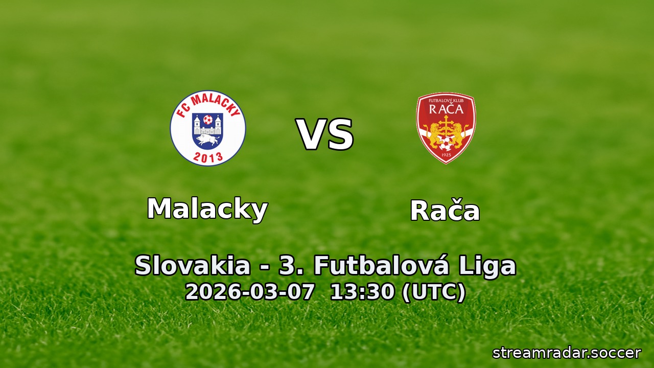 Malacky vs Rača