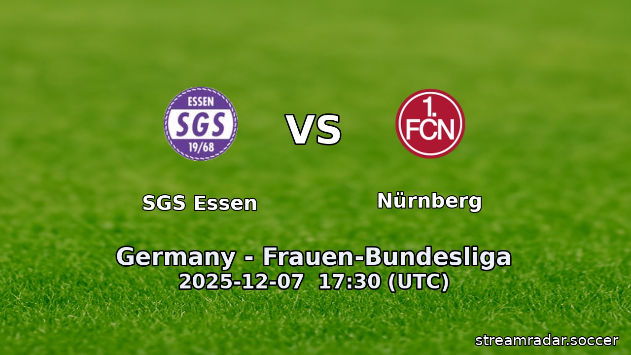SGS Essen vs Nürnberg