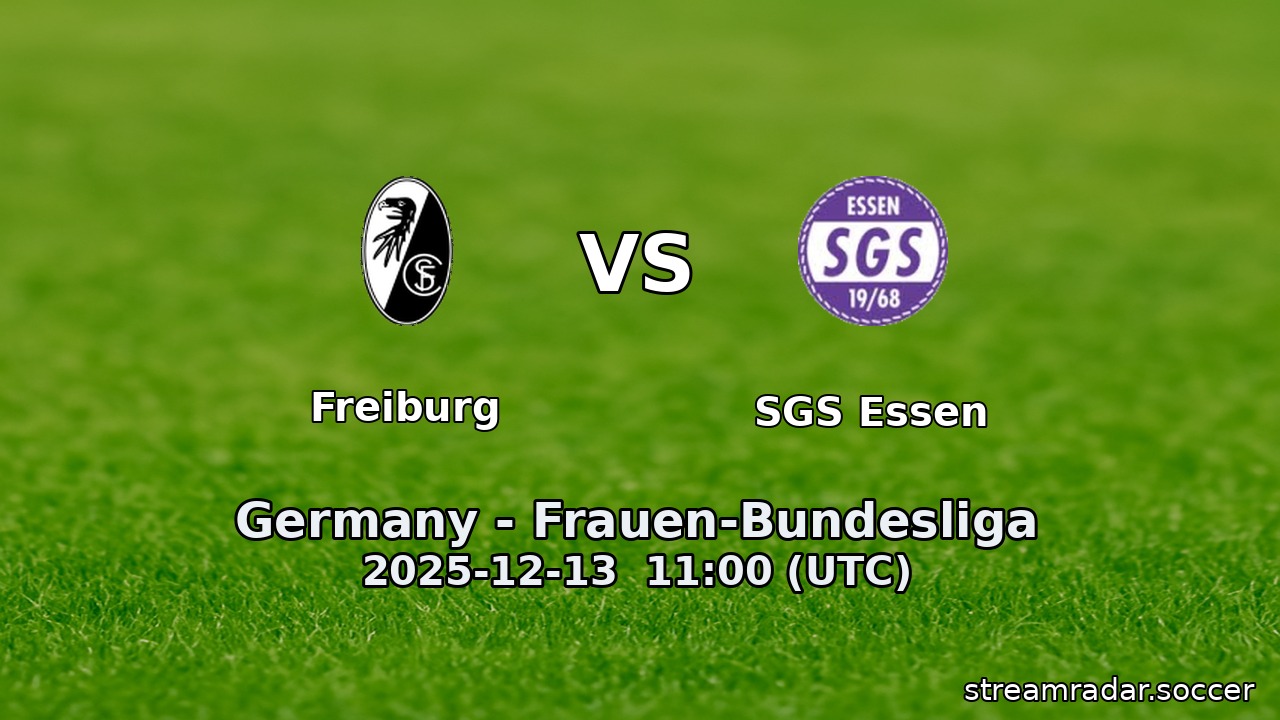Freiburg vs SGS Essen