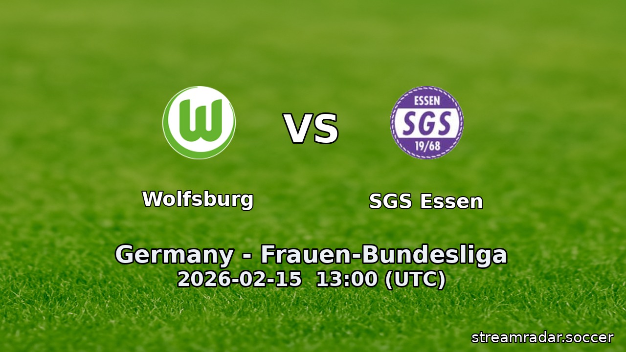 Wolfsburg vs SGS Essen
