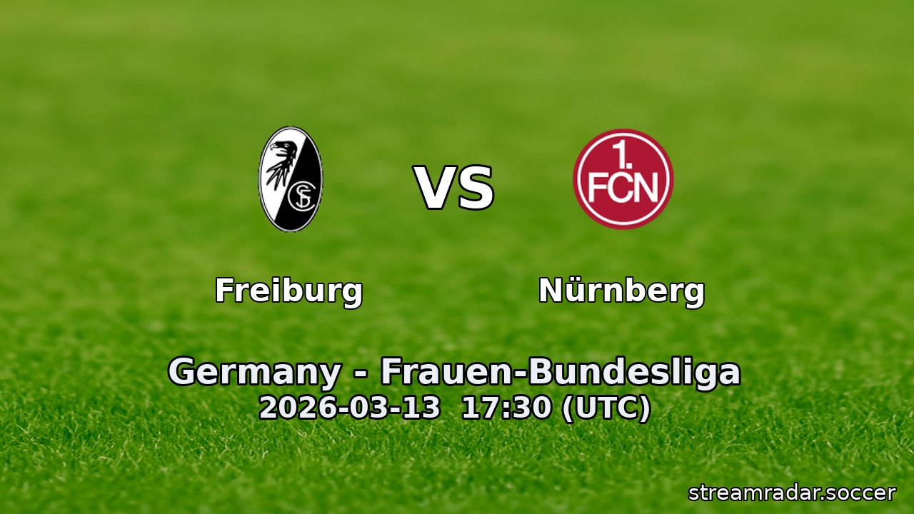 Freiburg vs Nürnberg