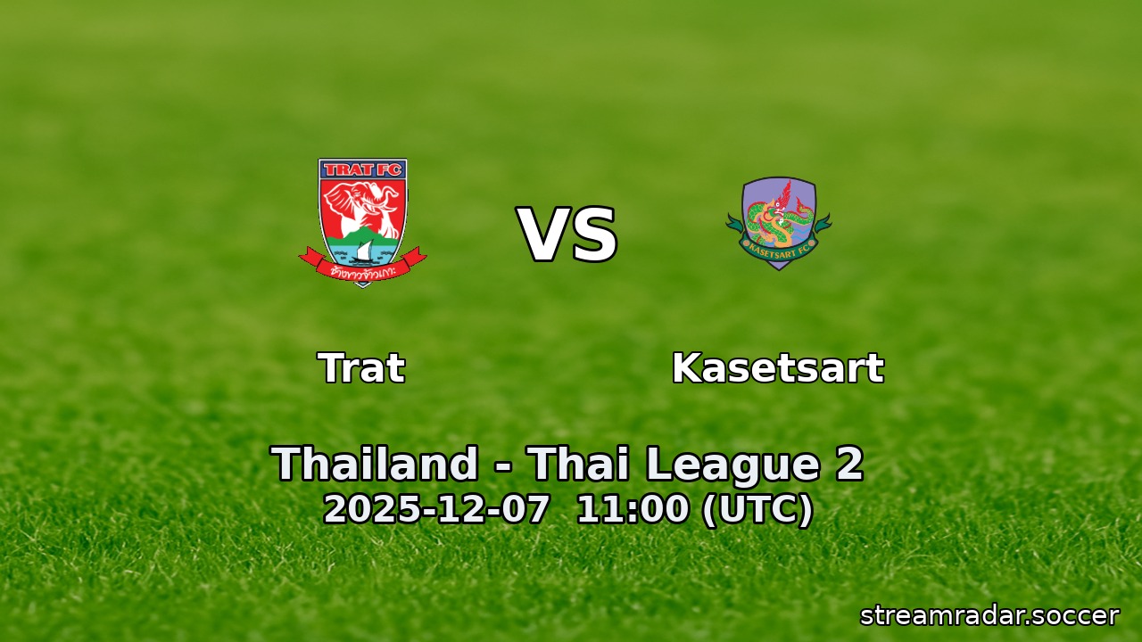 Trat vs Kasetsart