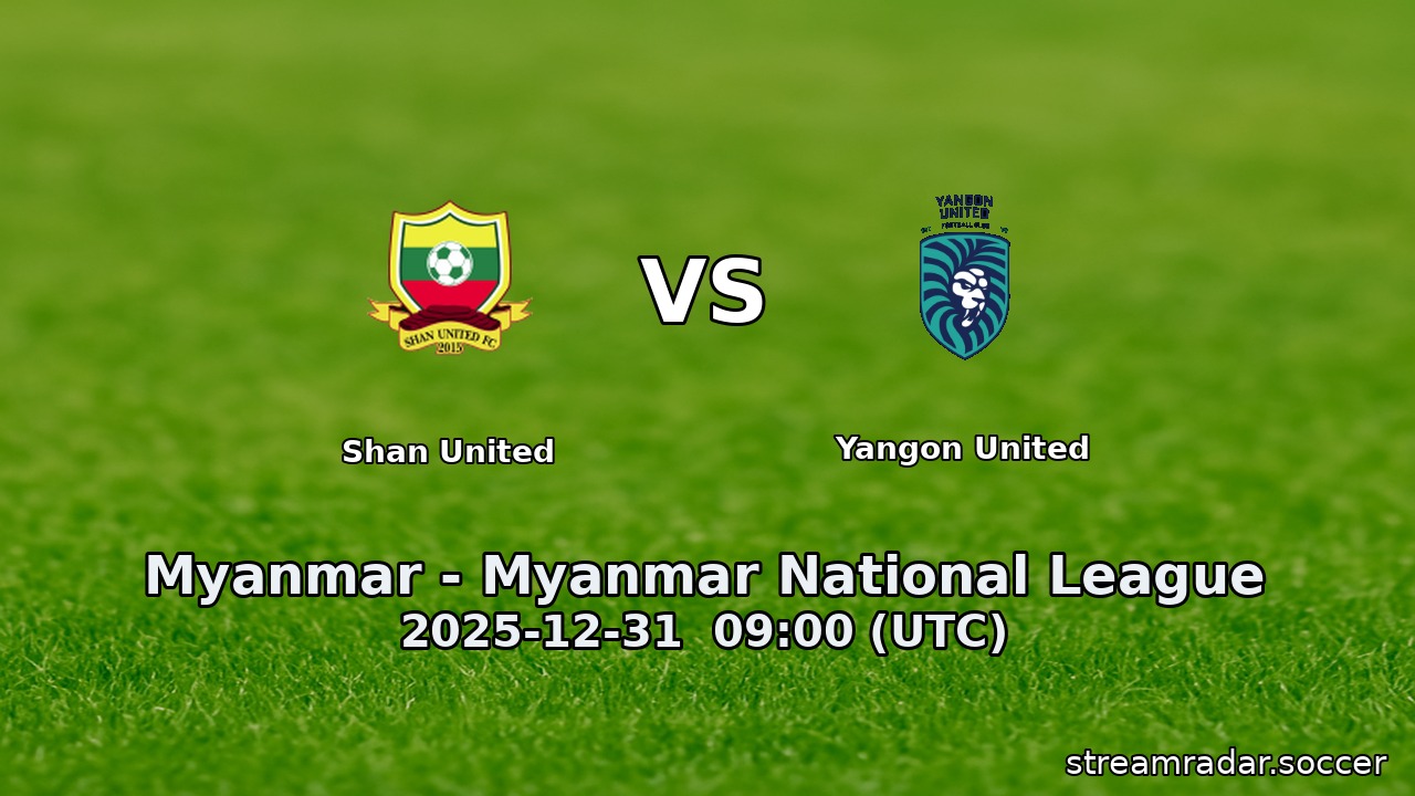 Shan United vs Yangon United