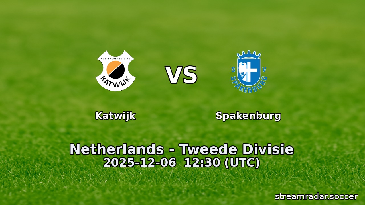 Katwijk vs Spakenburg
