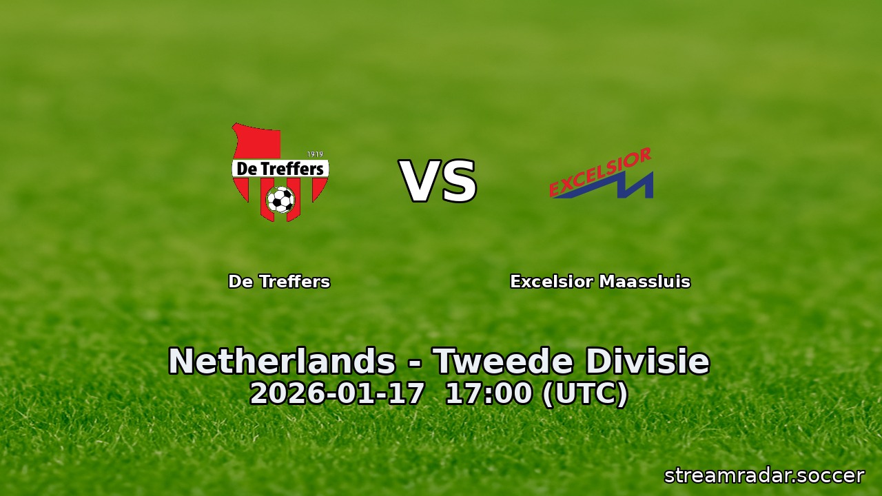 De Treffers vs Excelsior Maassluis