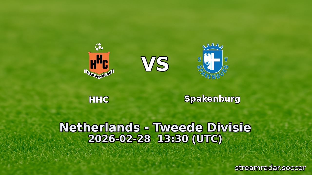HHC vs Spakenburg