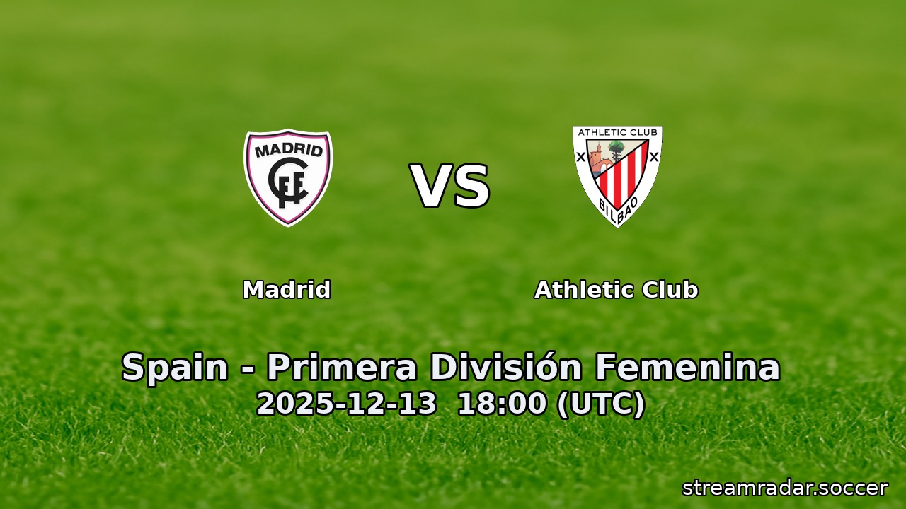 Madrid vs Athletic Club