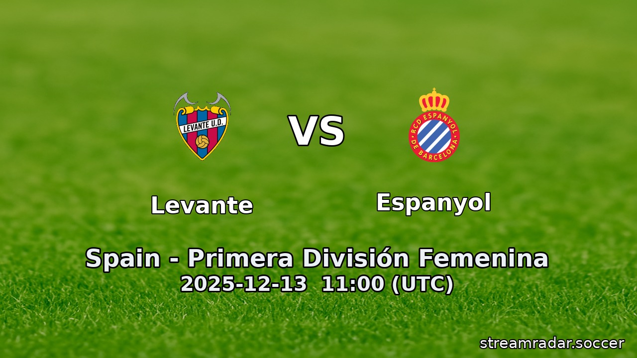 Levante vs Espanyol