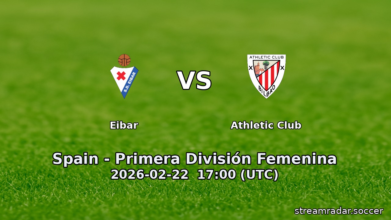 Eibar vs Athletic Club