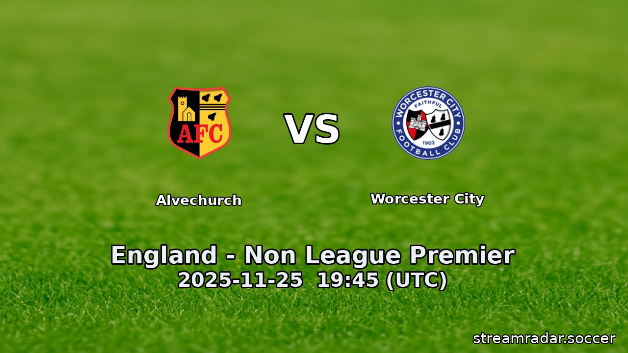 Alvechurch vs Worcester City