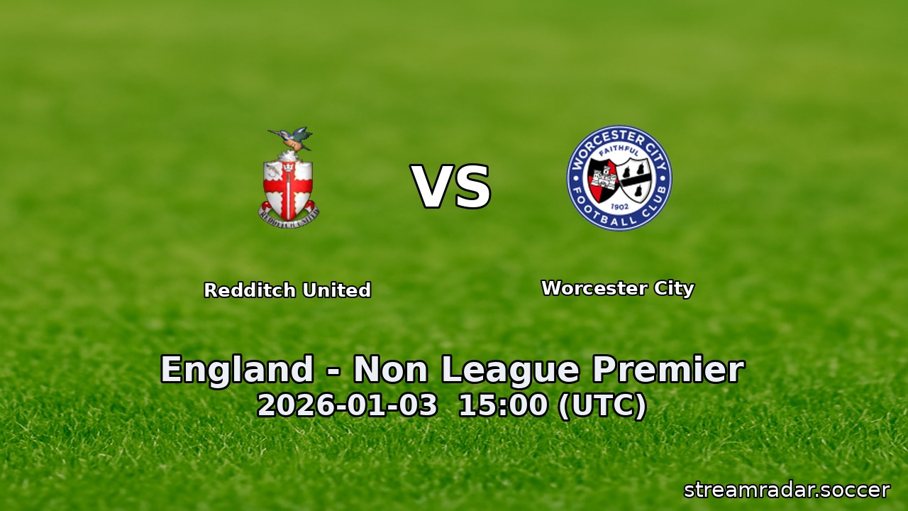 Redditch United vs Worcester City