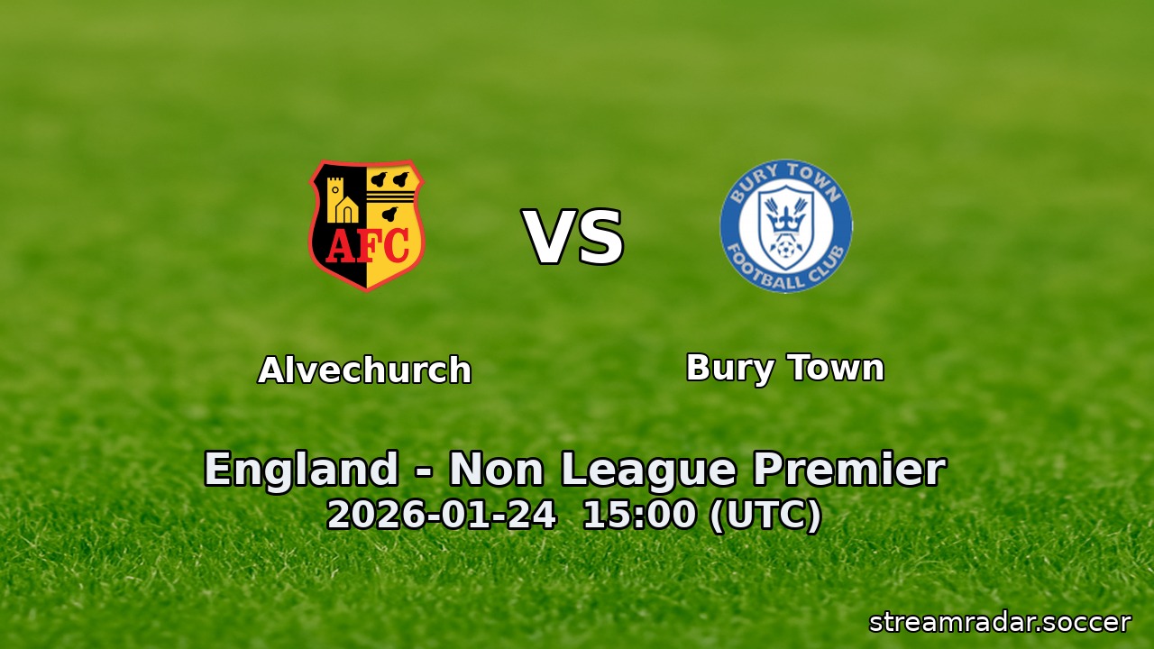 Alvechurch vs Bury Town