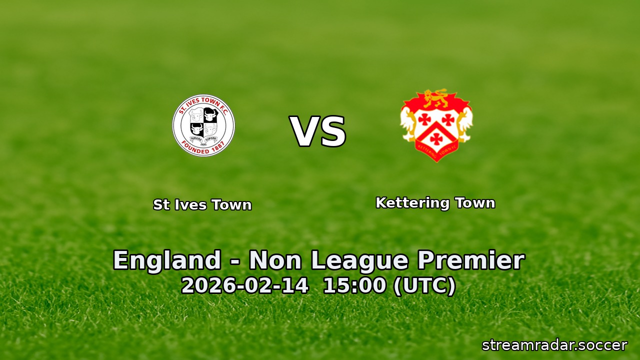 St Ives Town vs Kettering Town