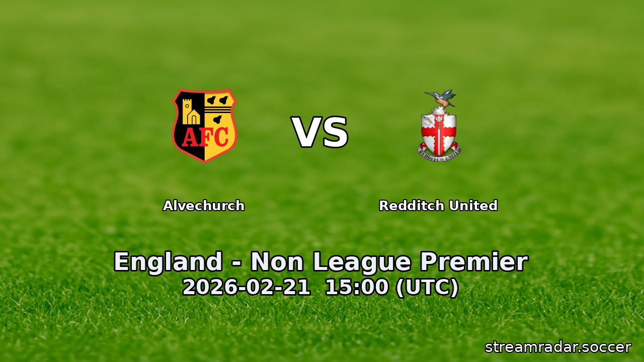 Alvechurch vs Redditch United