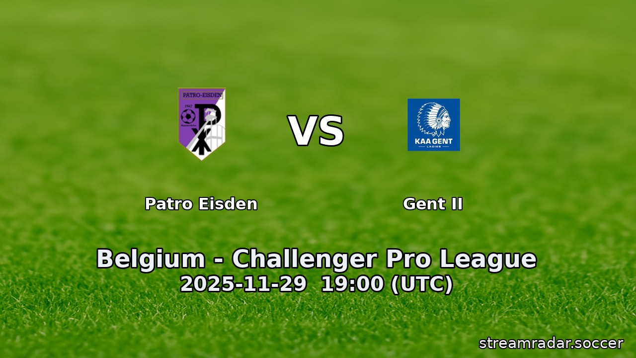 Patro Eisden vs Gent II