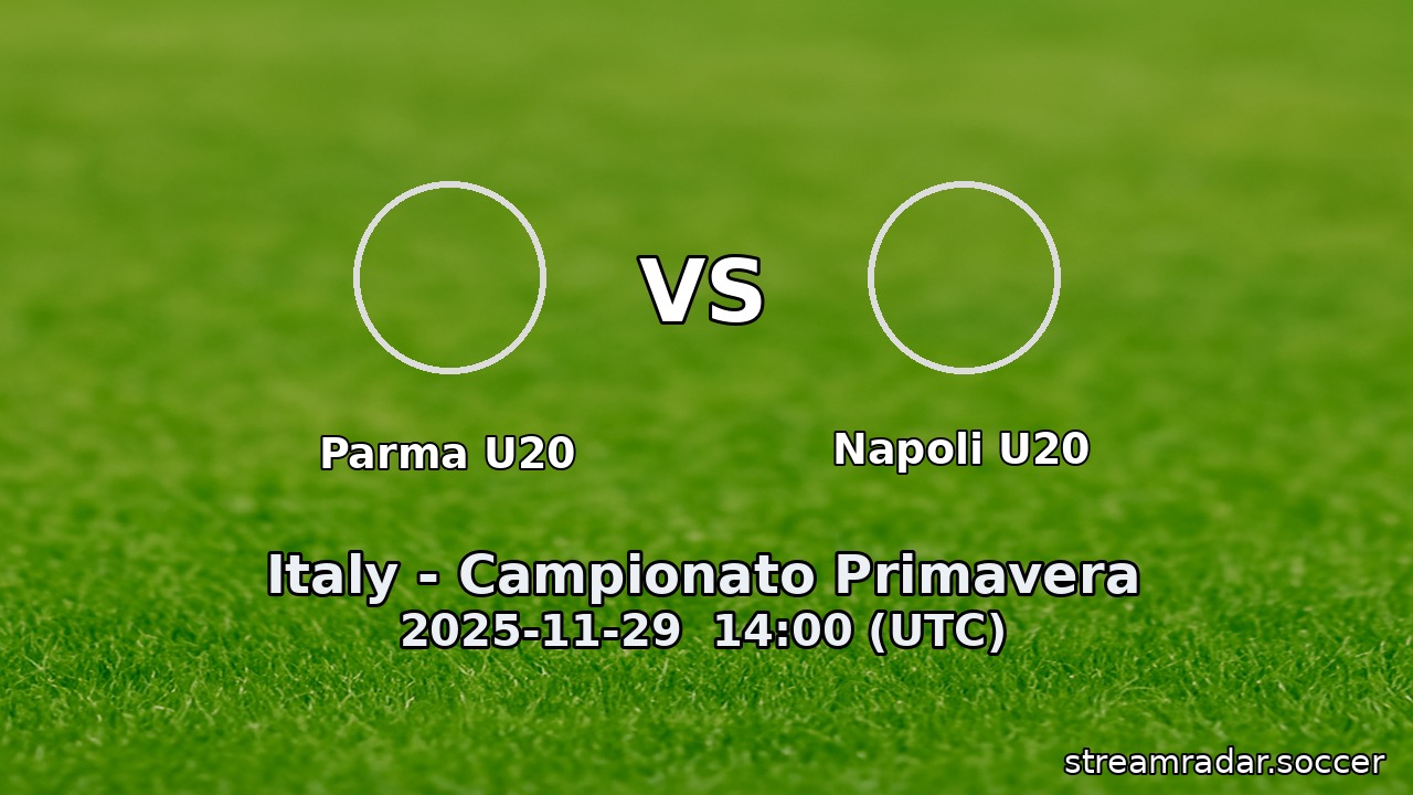 Parma U20 vs Napoli U20