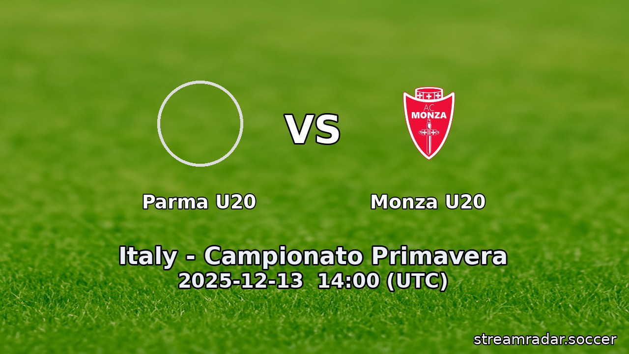 Parma U20 vs Monza U20