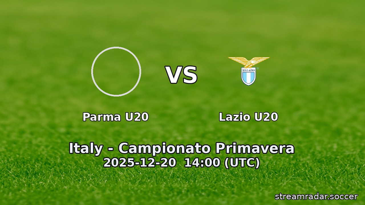 Parma U20 vs Lazio U20