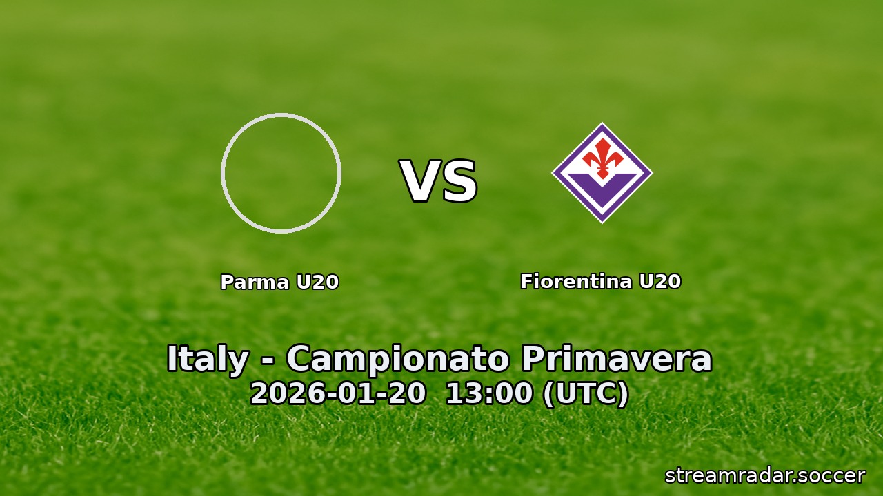 Parma U20 vs Fiorentina U20