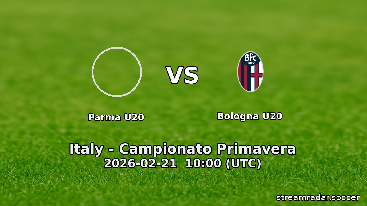 Parma U20 vs Bologna U20
