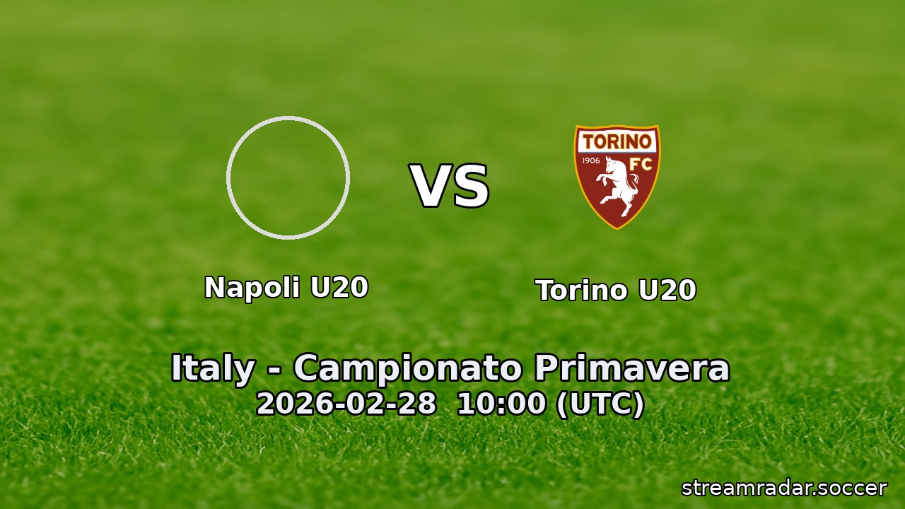 Napoli U20 vs Torino U20