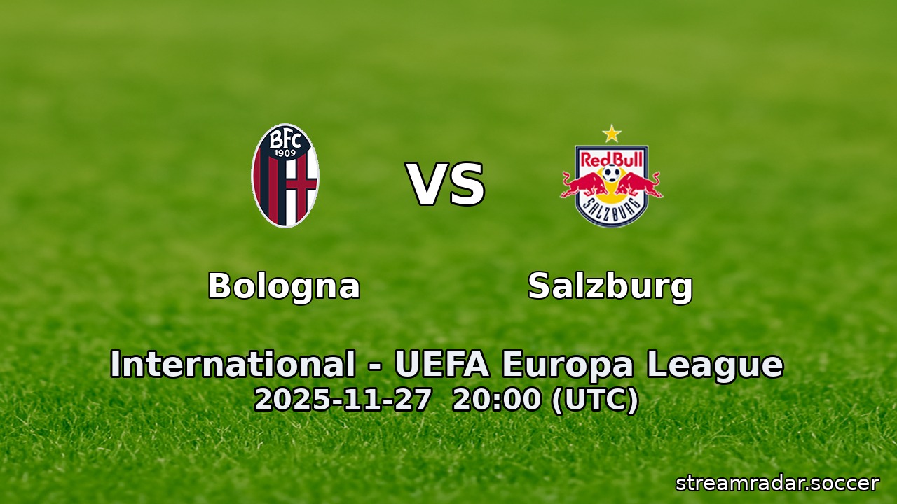 Bologna vs Salzburg