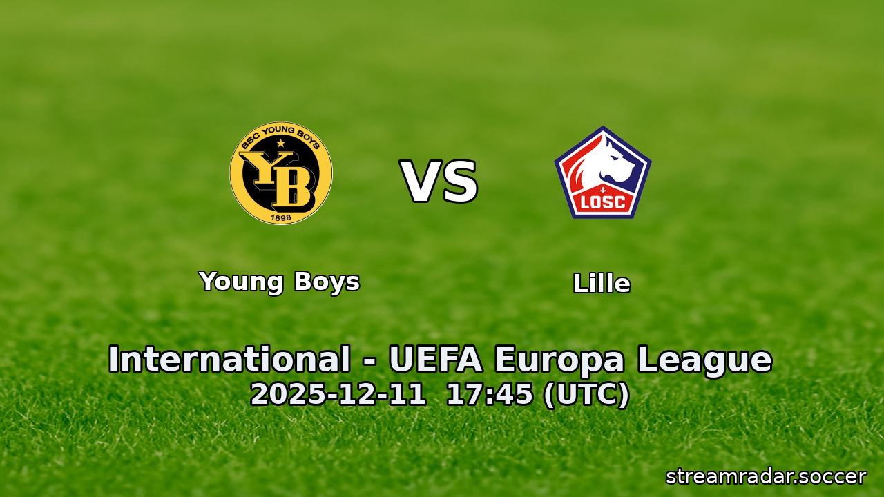 Young Boys vs Lille