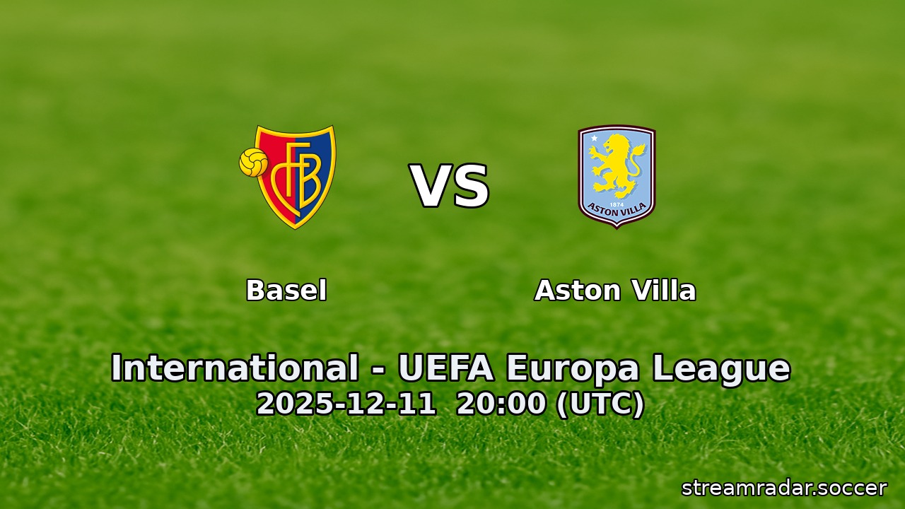 Basel vs Aston Villa